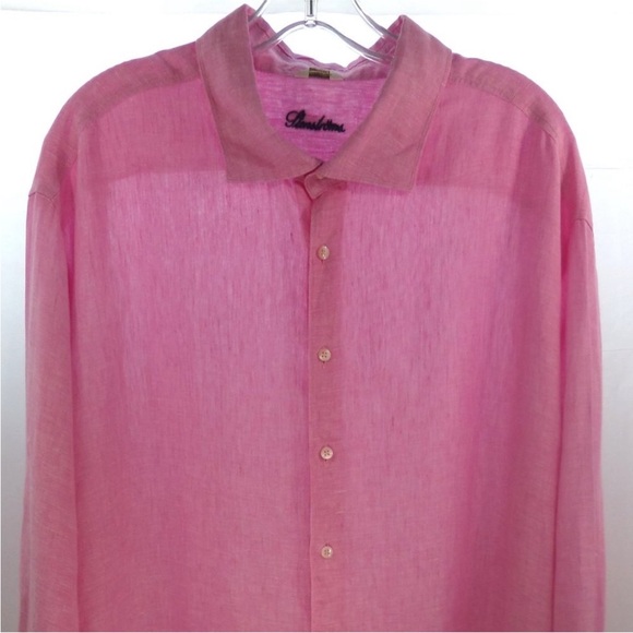 Stenstroms Other - Pink Linen Shirt